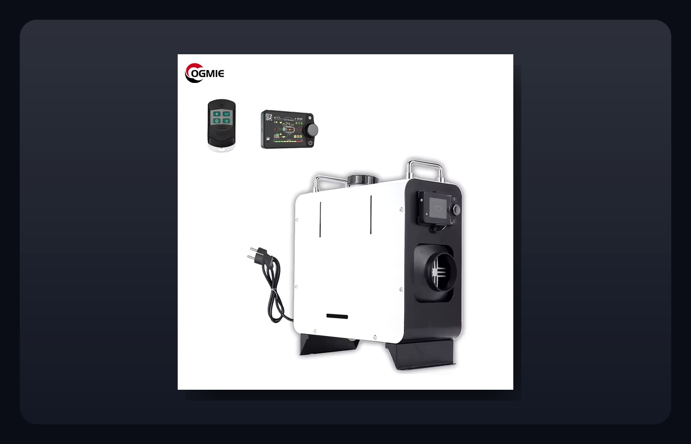 Integrated diesel heater box