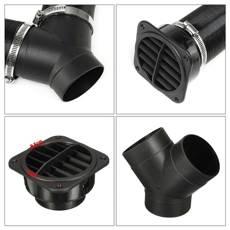 Load image into Gallery viewer, Air pipe fittings, Y shape, pipe length 80cm
