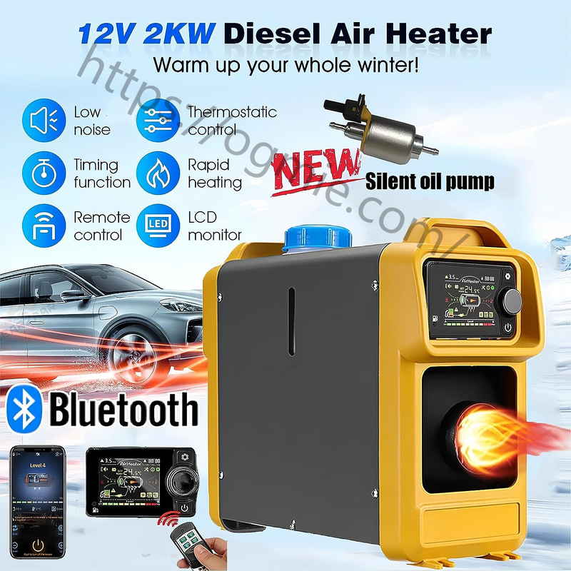 Load image into Gallery viewer, Hot Selling 2KW Bluetooth Diesel Heater
