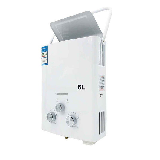 6L Hot Camper Rv Lpg Portable Gas Water Heater
