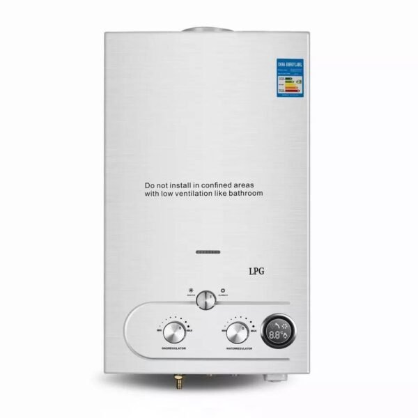 OGMIE 6L 8L 10L 12L 16L 18L Gas Water Heater Sliver Panel